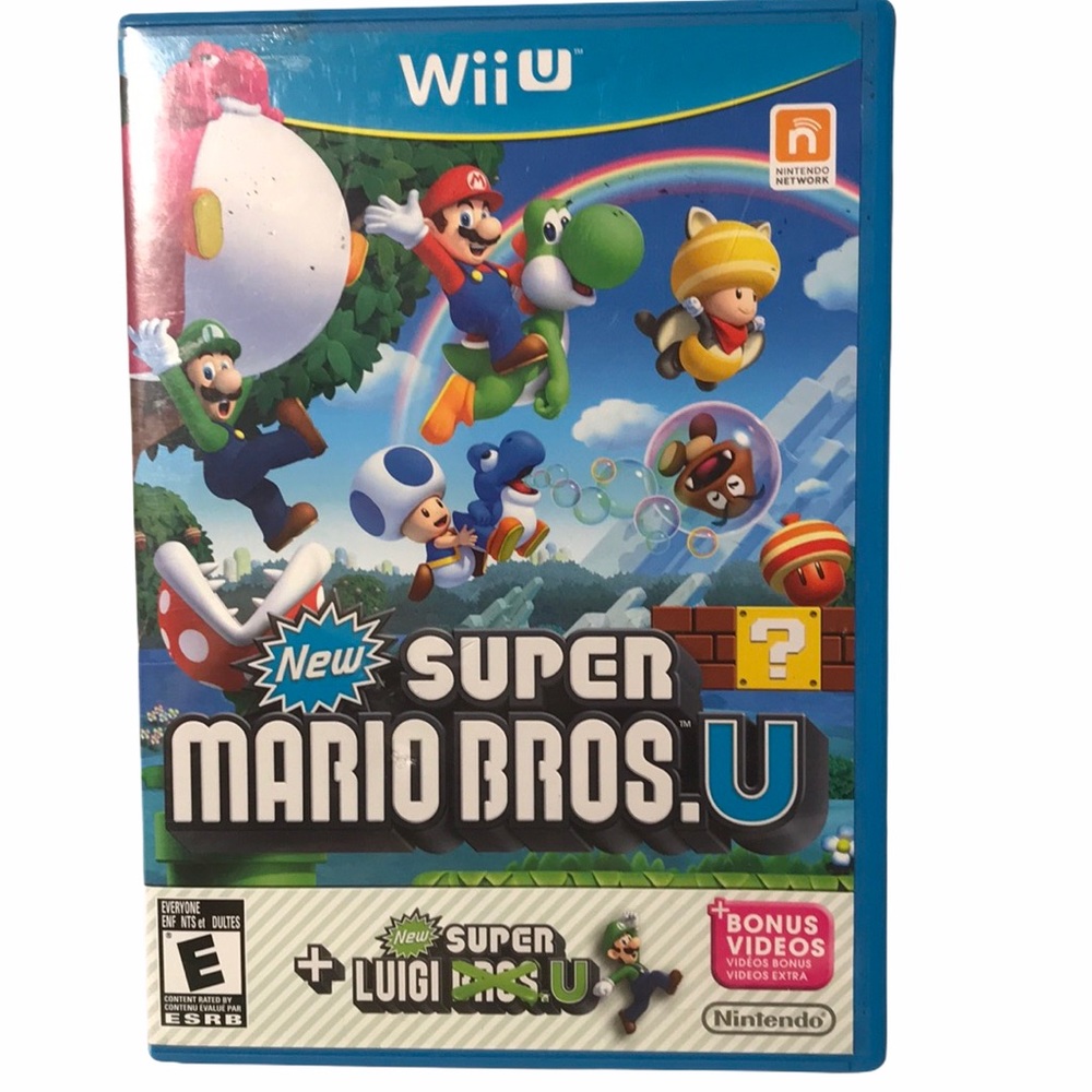 Nintendo Wii Super Mario Bros.U + Super Luigi.U